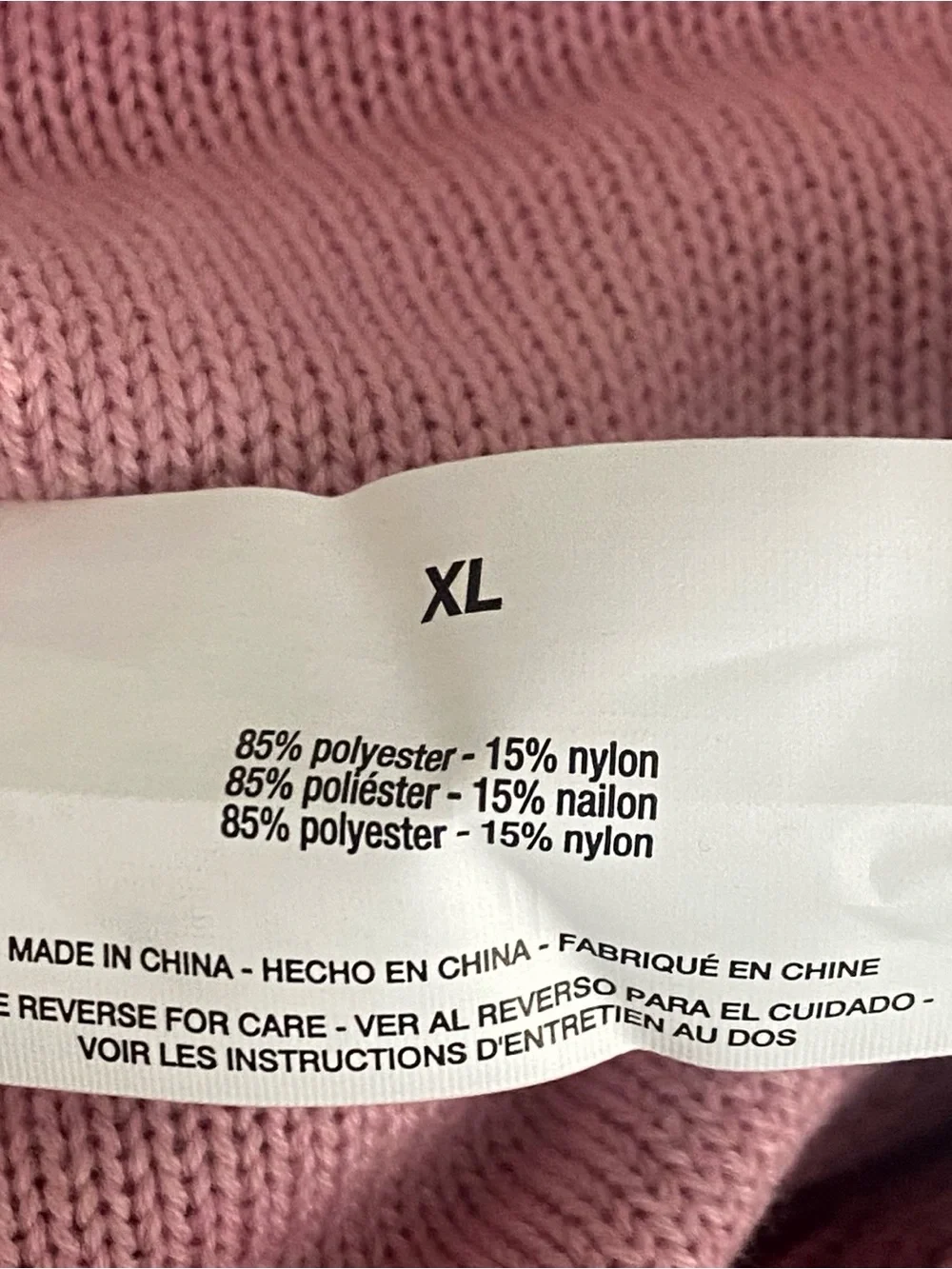 Nine West NWT Coquette Fairycore Soft Open-Knit Rose Color Sweater Top XL